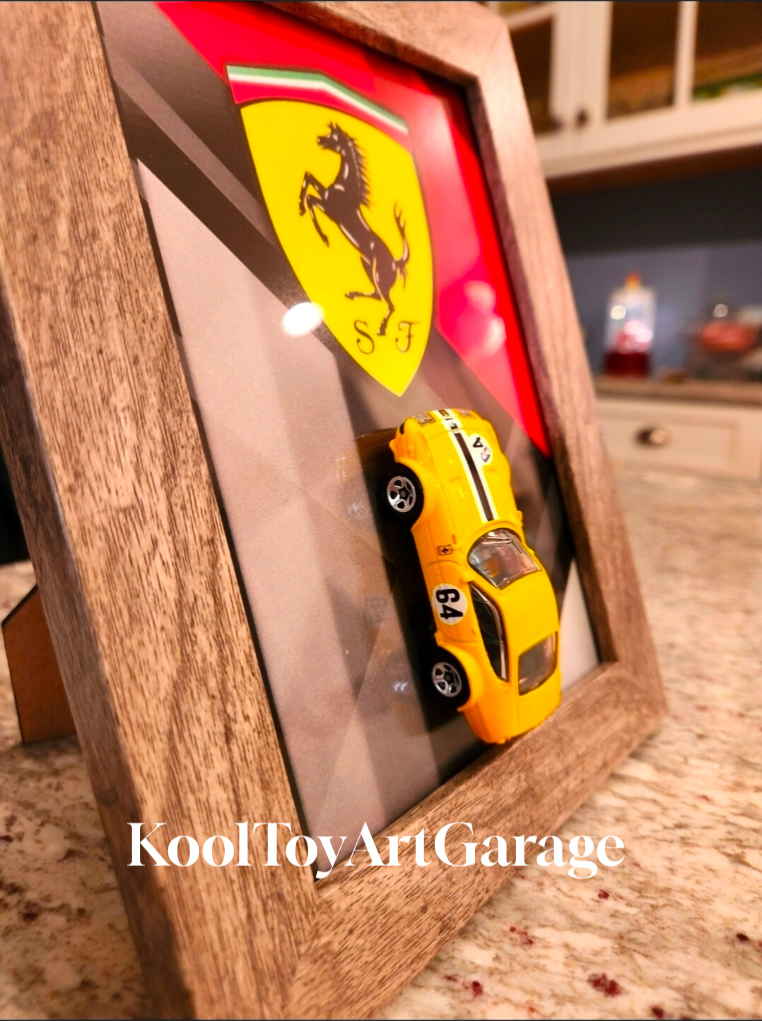 Ferrari Shadow Box Art