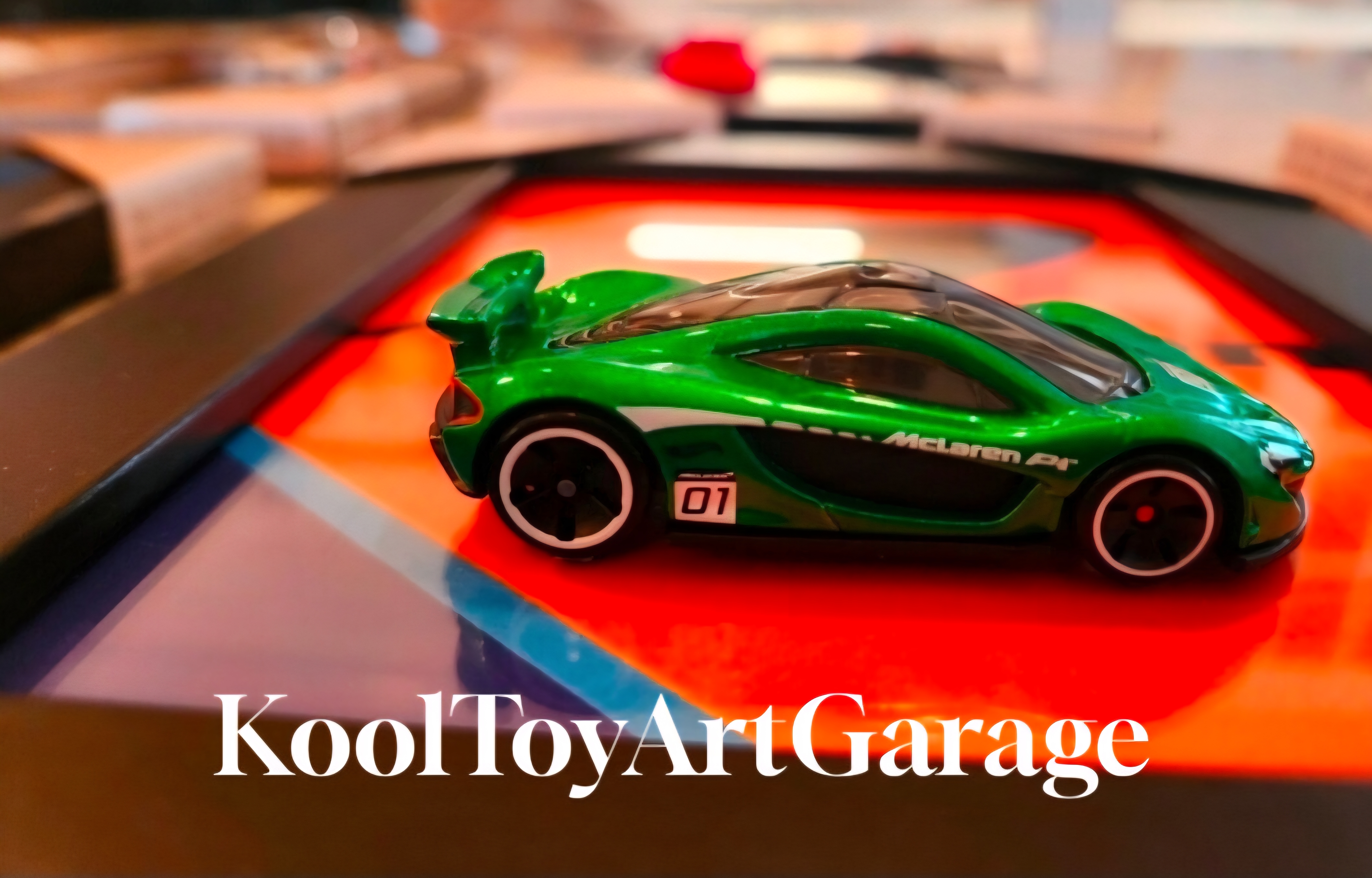 McLaren Shadow Box Art